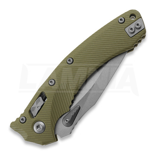 Microtech Amphibian 30th Anniversary Fluted G10 Green fällkniv 137RL-10FLGTOD30