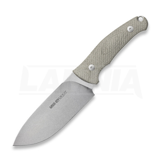 Viper Ranger - Stonewash - Green Canvas Micarta Messer VT4054CG