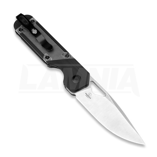 Kizer Cutlery Mini Militaw Nitro-V kääntöveitsi, Black G-10/Acrylic