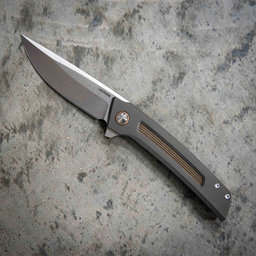 Skladací nôž Arcform Prospect Frame Lock - Bronze Anodize