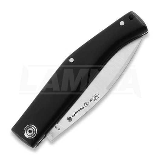 Nieto Ventura 1.4116 折叠刀, Black Micarta Handle 080M