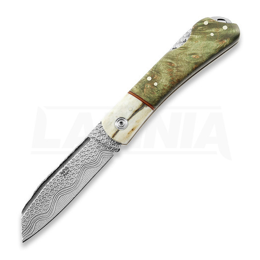 Nieto Artesanal Böhler foldekniv, Stabilized Maple Handle ART017