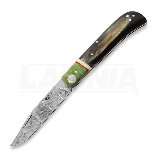 Nieto Artesanal Böhler folding knife, Buffalo Handle ART018