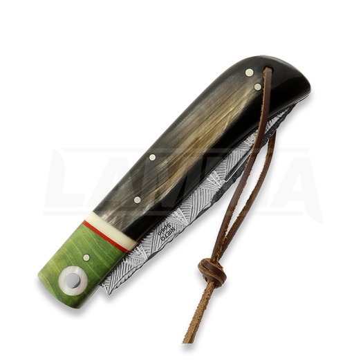 Nieto Artesanal Böhler foldekniv, Buffalo Handle ART018