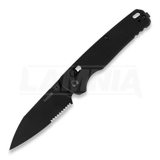 Складний ніж Kershaw Bel Air - PVD - Black, зубчатий 6105BLKST