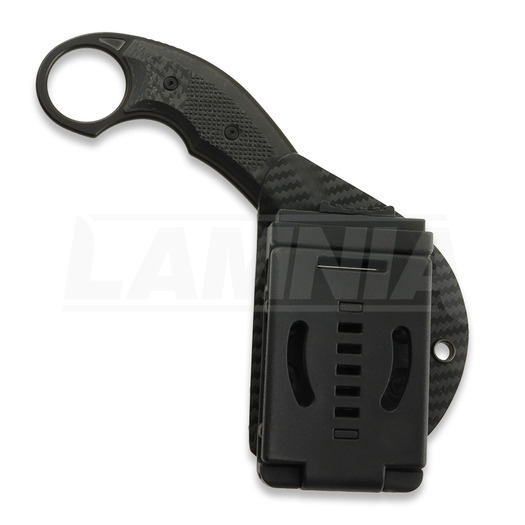 Bastinelli Iconic DLC knife, carbon fibre