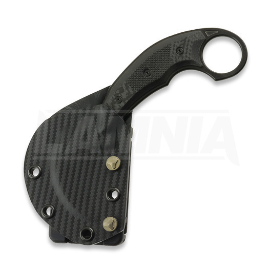 Bastinelli Iconic DLC knife, carbon fibre