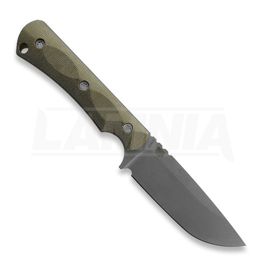 McNees Custom Knives Ridge Runner - Atomic - Green Micarta סכין