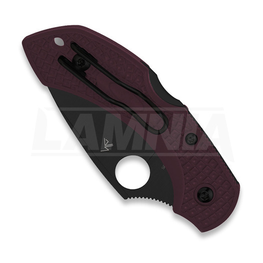 Πτυσσόμενο μαχαίρι Spyderco Dragonfly 2 Burgundy Lightweight CTS-PD#1 Black Blade SPRINT RUN C28BGBKP2