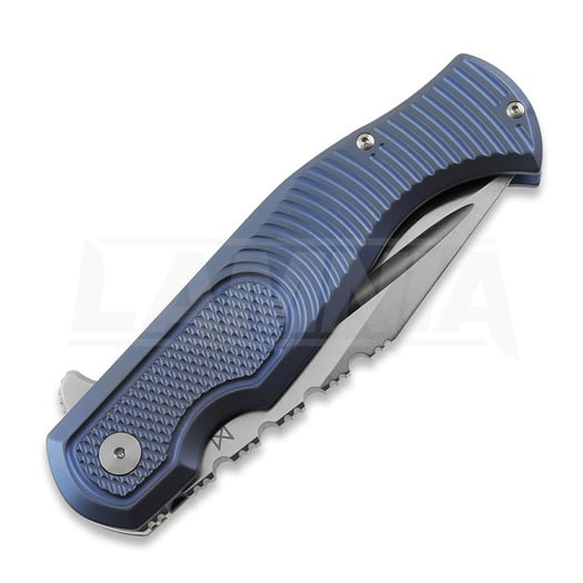 Midgards-Messer Eastwood Tiger folding knife, blue