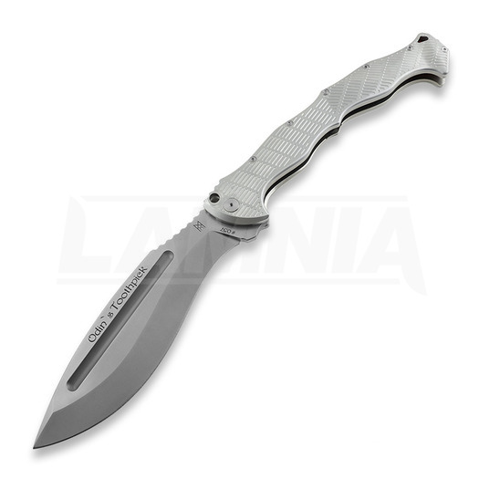 Midgards-Messer Odin's Toothpick Titanium Folding Kukri kääntöveitsi