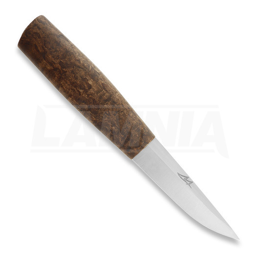 ML Custom Knives Puukko, CPM Magnacut, stained curly birch2