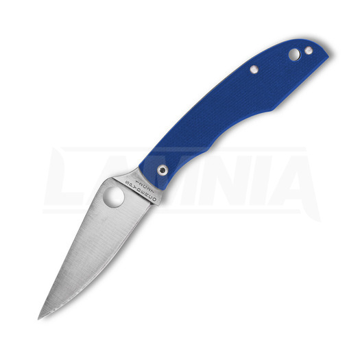 Складной нож Spyderco Grasshopper G10, синий C138GBLP