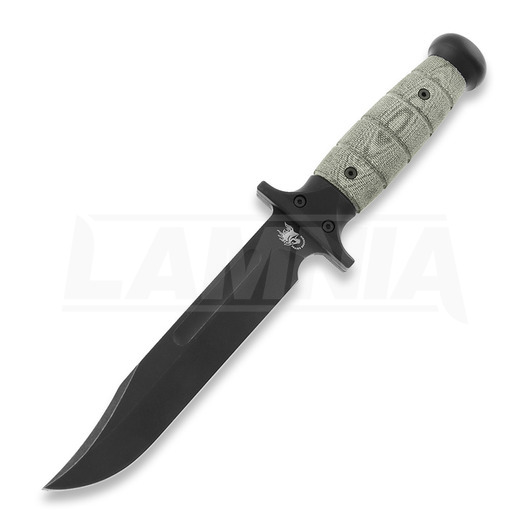 Hinderer KABAR 3V Battle Black, Black Micarta