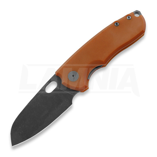 Складной нож Urban EDC Supply F5.5 - Orange Paper Micarta & Blackwash M390