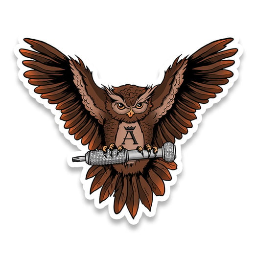 Audacious Concept Sticker - Flying Owl AKT