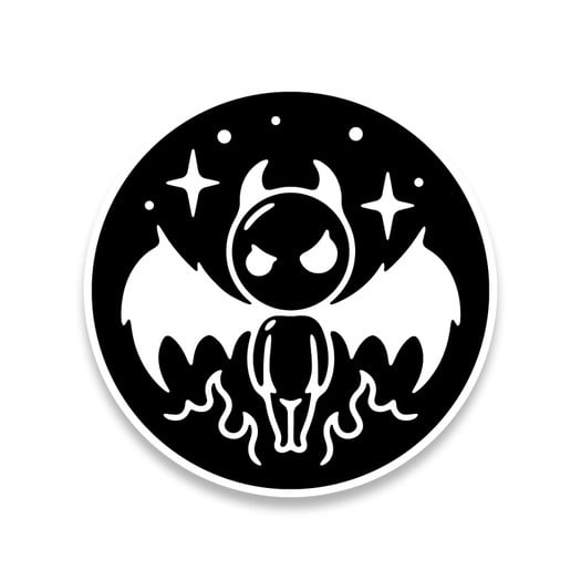 Audacious Concept Sticker - Demon