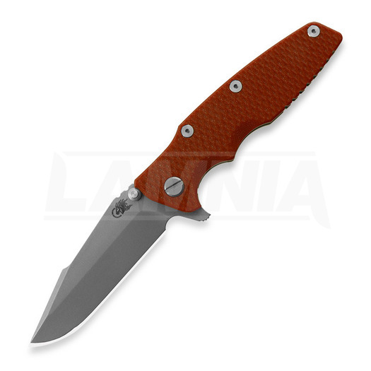 Hinderer Eklipse 3.5 Harpoon Spanto Battle Bronze Red G-10