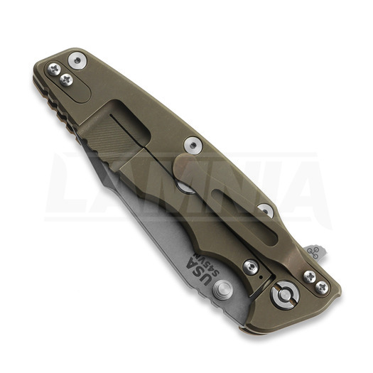 Hinderer Eklipse 3.5 Harpoon Spanto Battle Bronze Red G-10