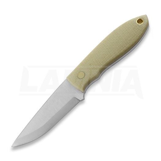 Nordic Knife Design Lizard 76 scandi, ECRU