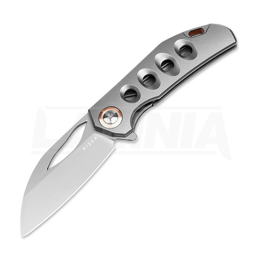 Kizer Cutlery Hawk S45VN kääntöveitsi, Titanium, Stonewash