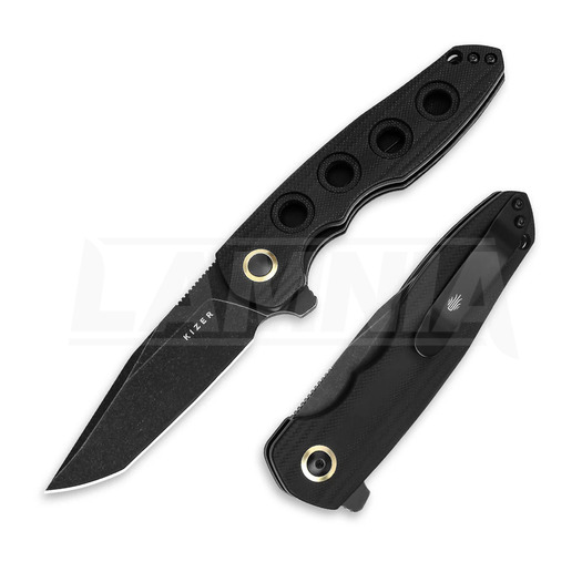 Navaja Kizer Cutlery Z-82 Nitro-V, Black G-10