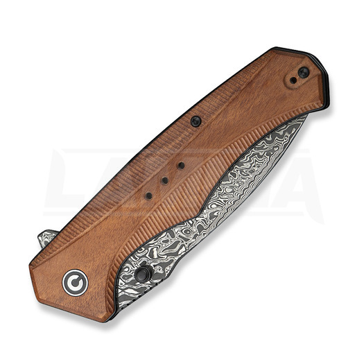 CIVIVI Photonix Damascus, Guibourtia Wood C23081B-DS1