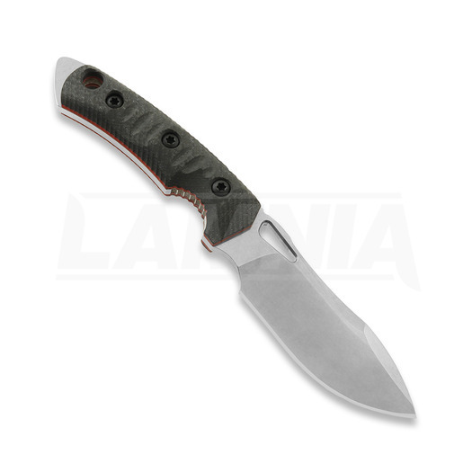 Fobos Knives Tier1-Mini peilis, CF Black - Red Liner