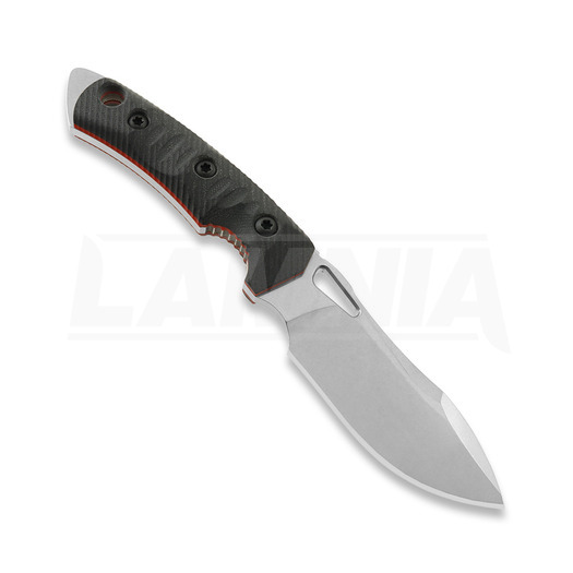 Cuțit Fobos Knives Tier1-Mini, G10 Black - Red Liner