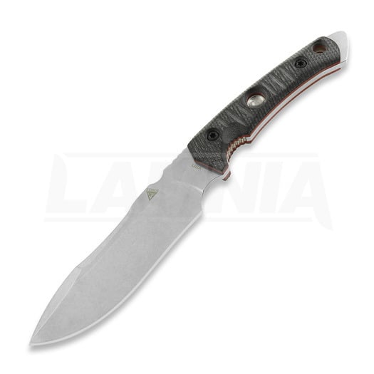 Cuțit Fobos Knives Tier1-BC, G10 Black - Red Liner