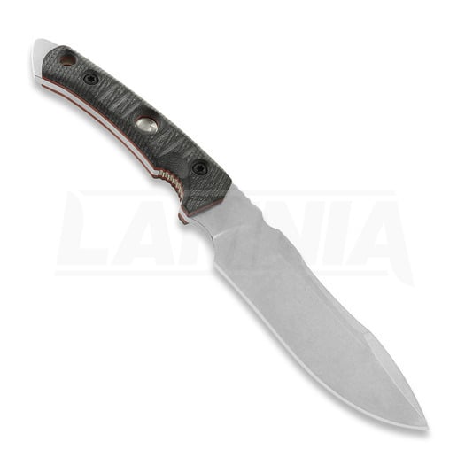 Cuțit Fobos Knives Tier1-BC, G10 Black - Red Liner