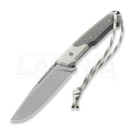 MK Knives & Tools Nomad "FuturePunk" kés, Two-tone Gray G-10, Blasted