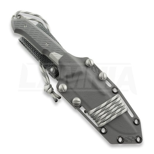 MK Knives & Tools Nomad "FuturePunk" kés, Two-tone Gray G-10, Blasted