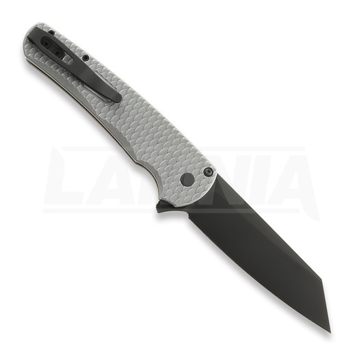 Pro-Tech Malibu 접이식 나이프, Grey Battleworn Dragon Scale Aluminum, DLC 5436-BWGREY