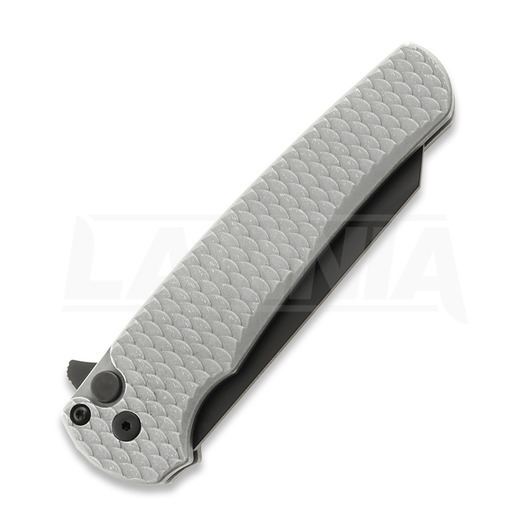 Pro-Tech Malibu 접이식 나이프, Grey Battleworn Dragon Scale Aluminum, DLC 5436-BWGREY