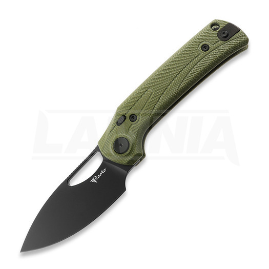 Reate PL-XE kääntöveitsi, Green Micarta, PVD