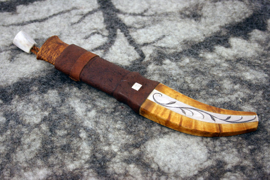 Pasi Jaakonaho Damascus Puukko