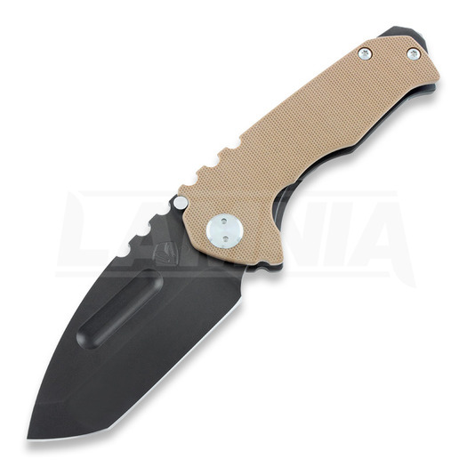 Nóż składany Medford Praetorian Genesis, PVD blade, Tan/Ti