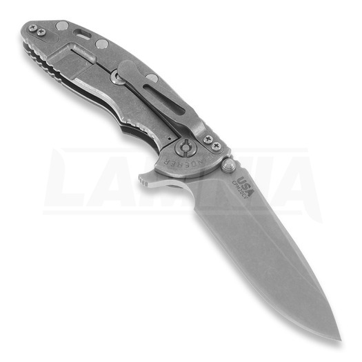 Coltello pieghevole Hinderer XM-18 3,5" Spear Point, dark green