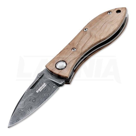 Böker Thorn Damast Olive fällkniv 113625DAM