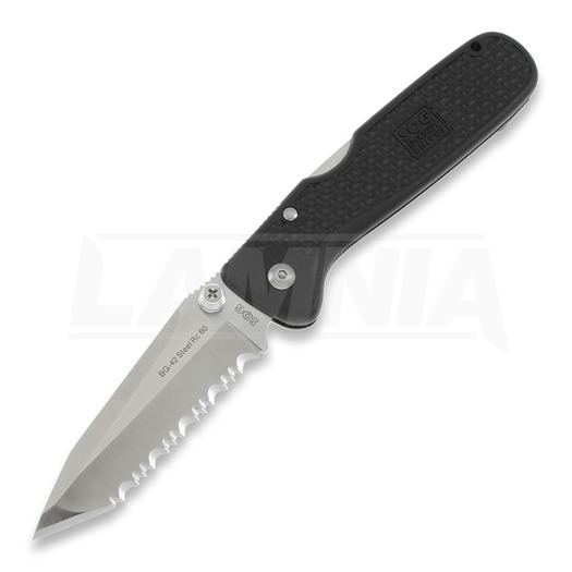 Складний ніж SOG AutoClip X42 mini, зубчатий C378207113