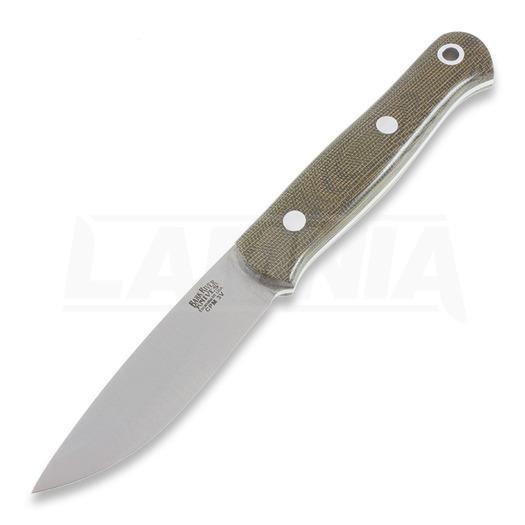 Bark River Ultra Lite Bushcrafter kniv, grön