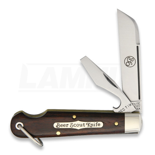 Coltello pieghevole Great Eastern Cutlery Tidioute Cutlery Beer Scout Cocobolo