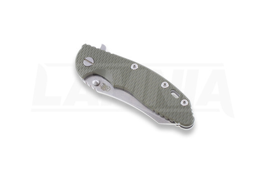 Hinderer XM-18 3,5" Skinner vouwmes, olijfgroen