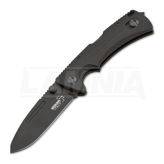 Nóż składany Böker Plus Italy PM-3 All Black 01BO303