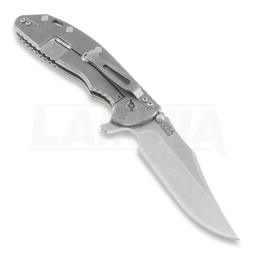 Hinderer XM-24 Bowie foldekniv, dark earth