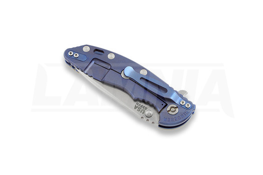 Πτυσσόμενο μαχαίρι Hinderer XM-18 3,5" Spearpoint, grey/Ti blue