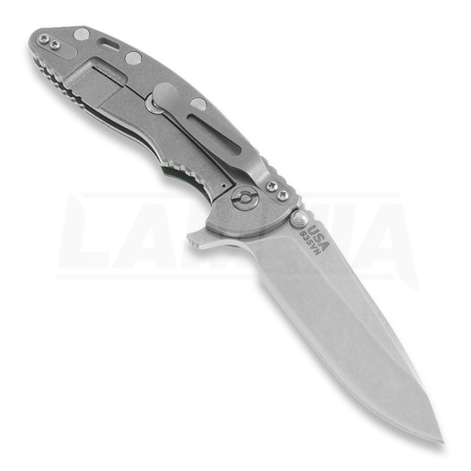 Hinderer XM-18 3,5" Spearpoint foldekniv, foliage