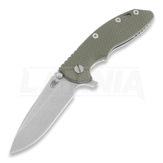 Coltello pieghevole Hinderer XM-18 3,5" Spearpoint, verde