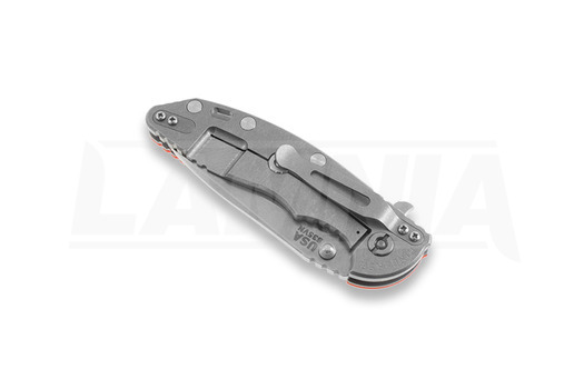 Hinderer XM-18 3,5" Spearpoint foldekniv, orange